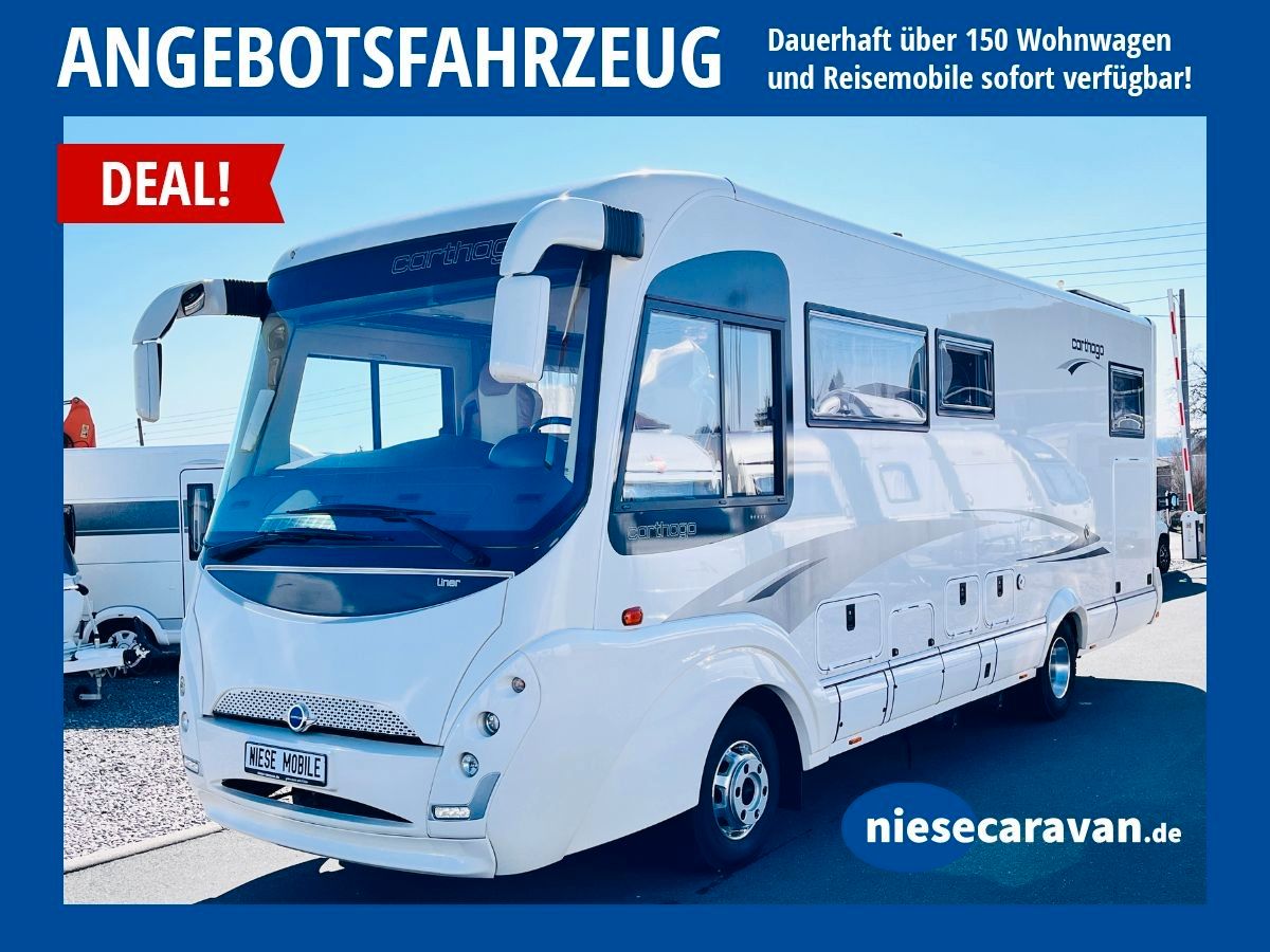 Carthago LINER 65 LE MAN 250PS SAT SOLAR KLIMA LUFTFEDER