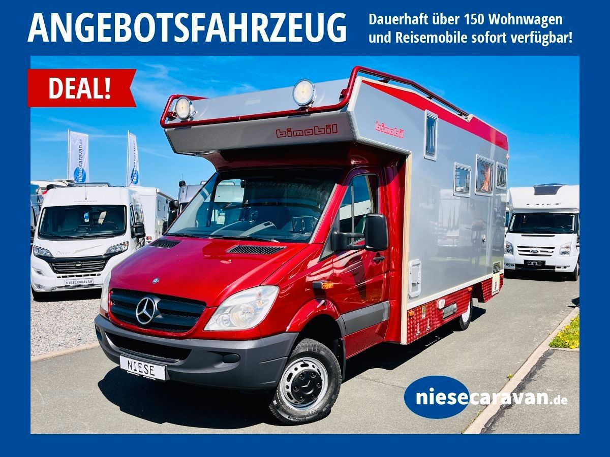 Bimobil EX 452 S 4x4 SPRINTER 3,0 V6 AUTOMATIK GENERATOR