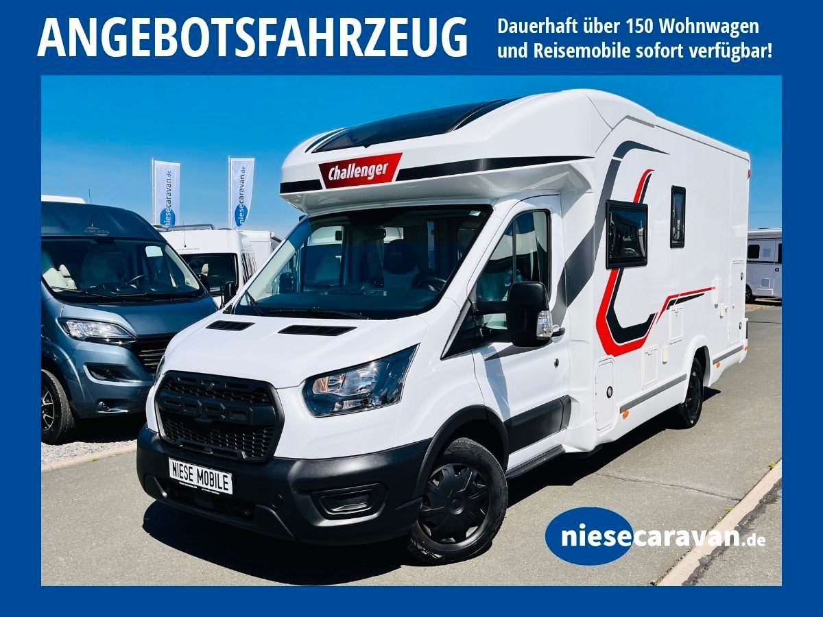 Challenger STAR EDITION 264 QUERBETT GARAGE SAT TV SOLAR