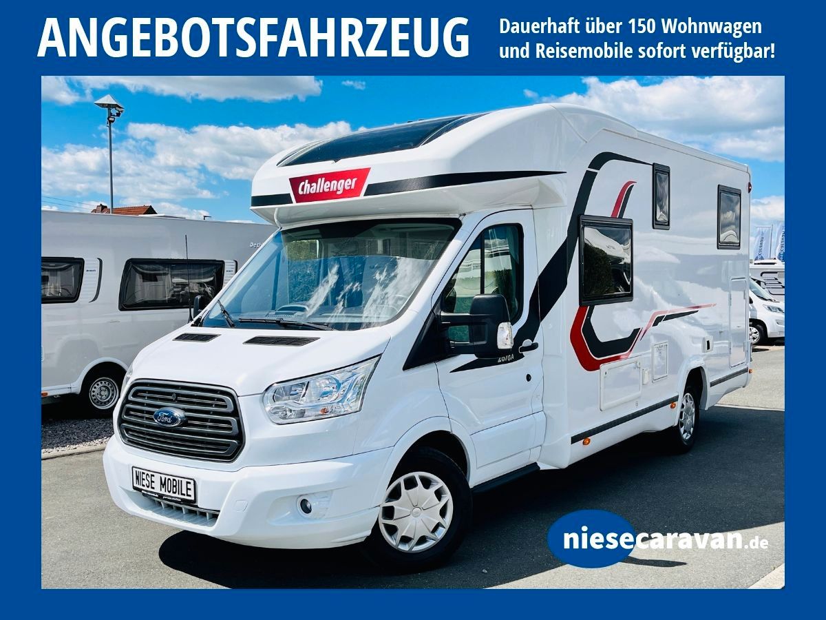 Challenger MAGEO 287 GA EINZELBETTEN HUBBETT SAT TV SOLAR