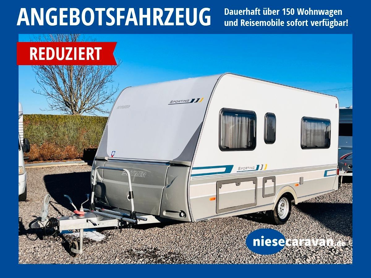 HYMER / ERIBA / HYMERCAR SPORTING 440 A QUERBETT FAHRRADTRÄGER