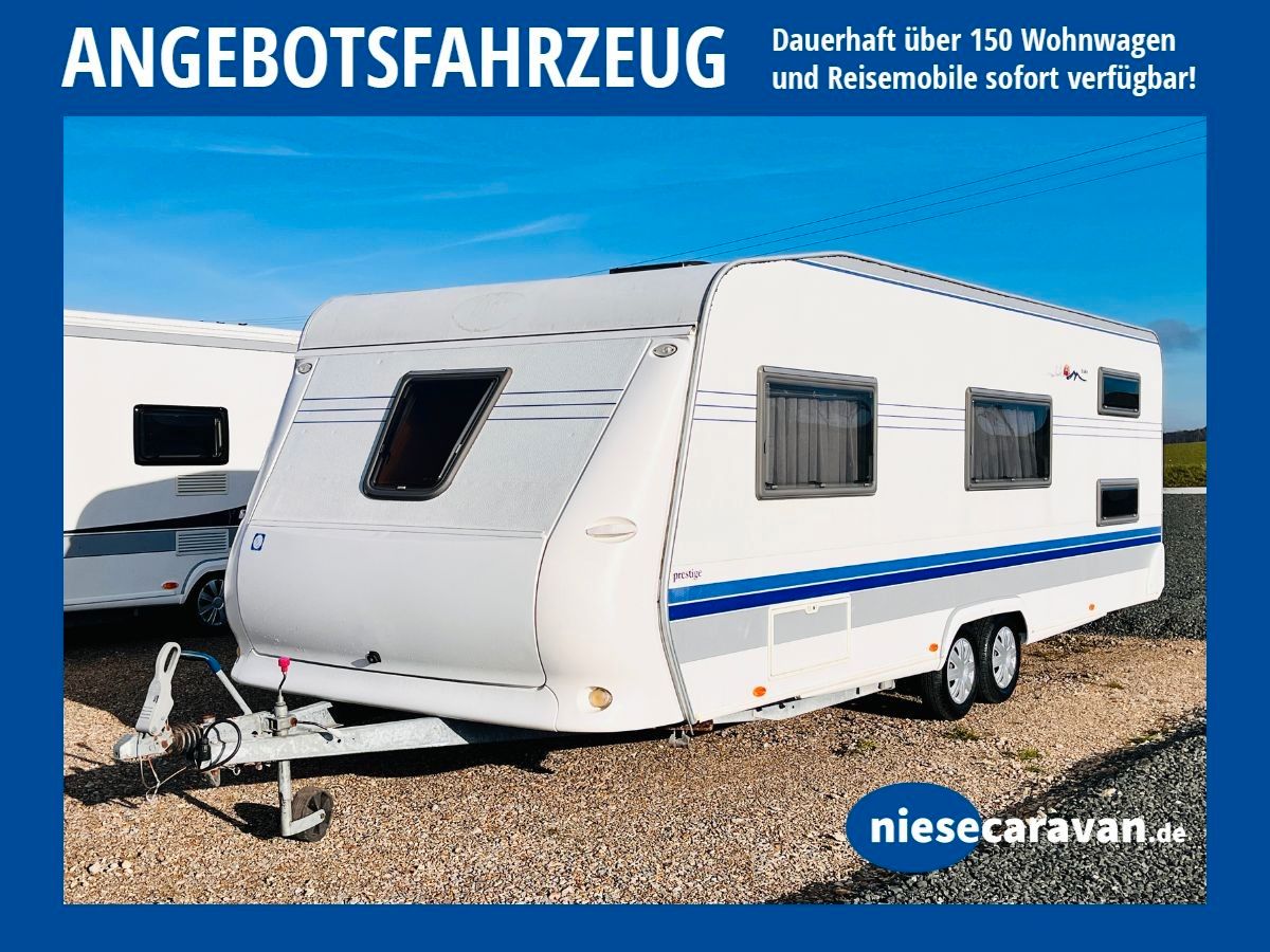 Hobby PRESTIGE 650 KMFE FRANZ.BETT ETAGENBETTEN