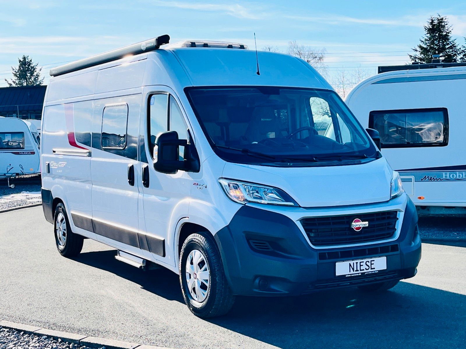 Fahrzeugabbildung Bürstner CITY CAR C 602 LÄNGSBETTEN SAT TV SOLAR MARKISE