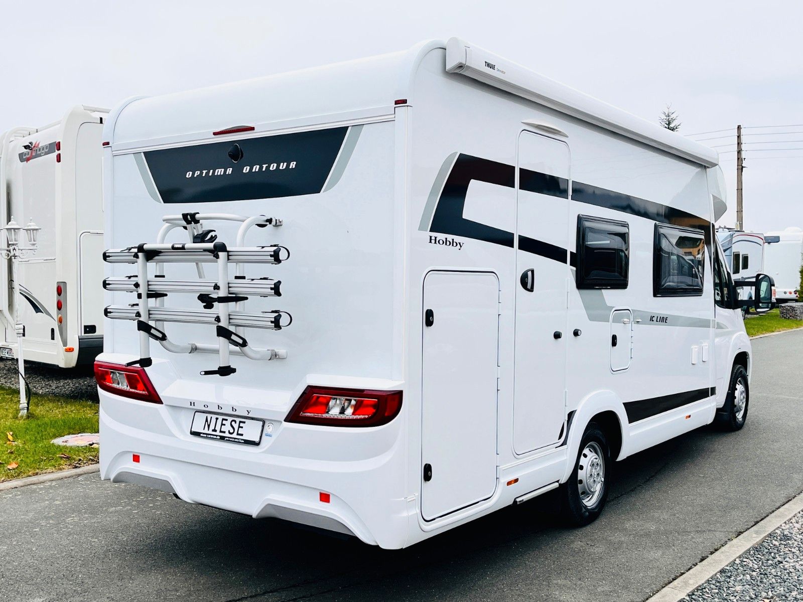 Fahrzeugabbildung Hobby Optima Ontour T65 HKM IC-LINE SAT TV SOLAR