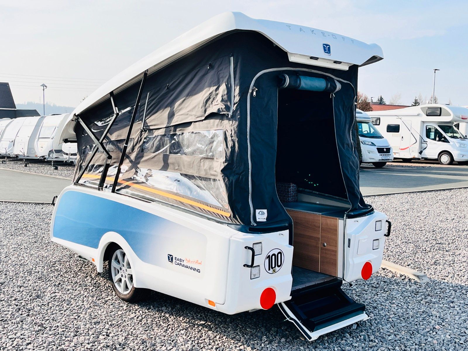Fahrzeugabbildung Trigano ÄHNLICH - EASY CARAVANNING TAKE-OFF FALTCARAVAN