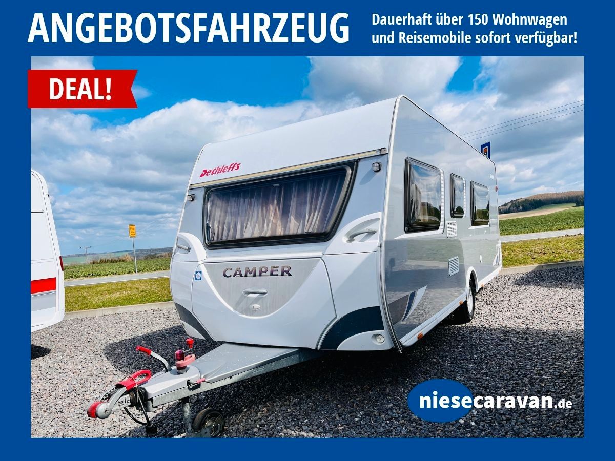 Dethleffs CAMPER 520 V EINZELBETTEN HECKBAD MOVER!